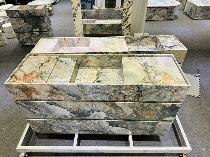 Four Seasons Pink Marble Countertops, Furniture, Vanity Tops, Wall