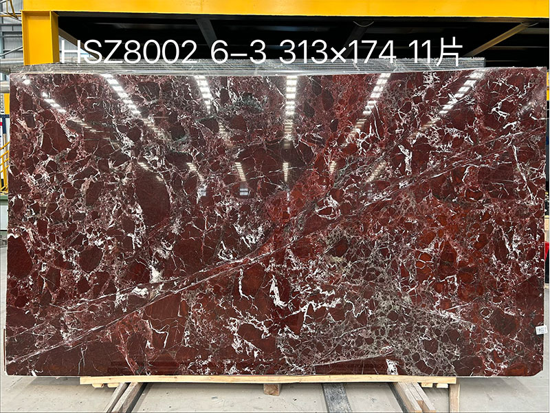 Italy Rosso Lepanto Marble Slab Supplier