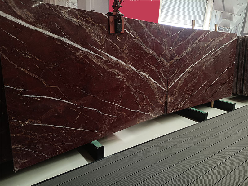Bulgari Red Calacatta Red Marble Slab