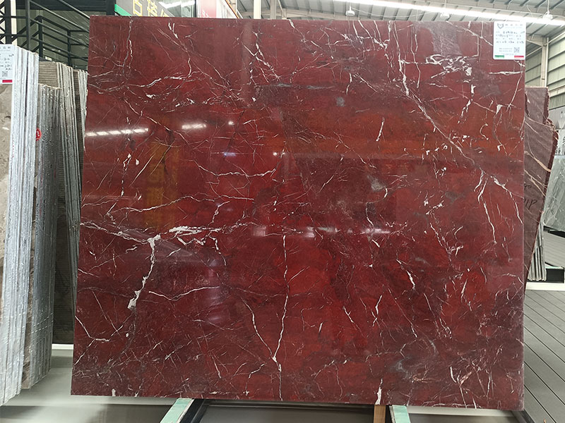 Bulgari Red Calacatta Red Marble Slab