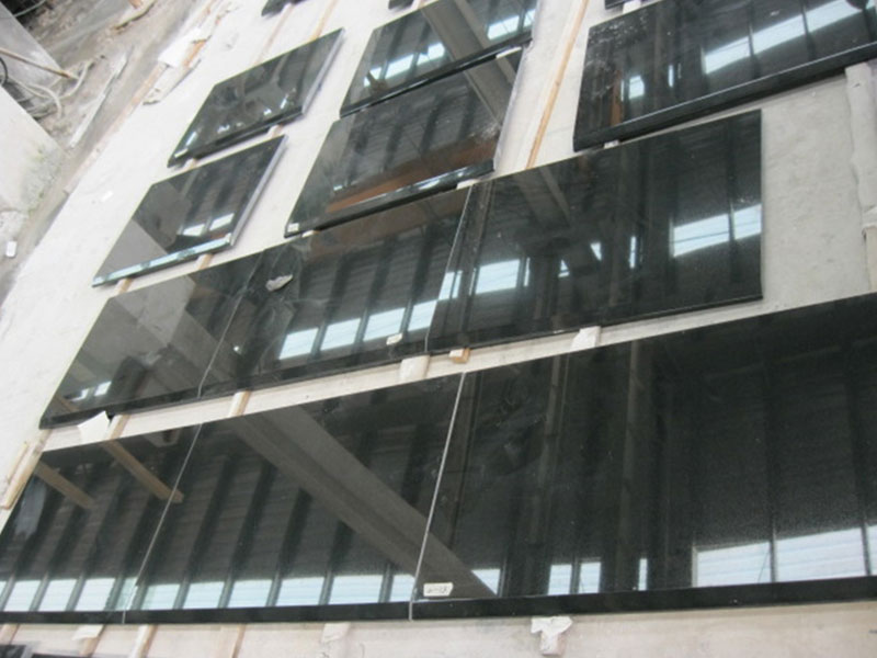 Black Volcano Granite Floor Tiles Supplier