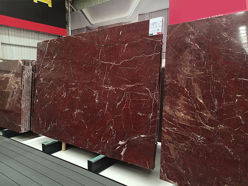 Bulgari Red Calacatta Red Marble Slab