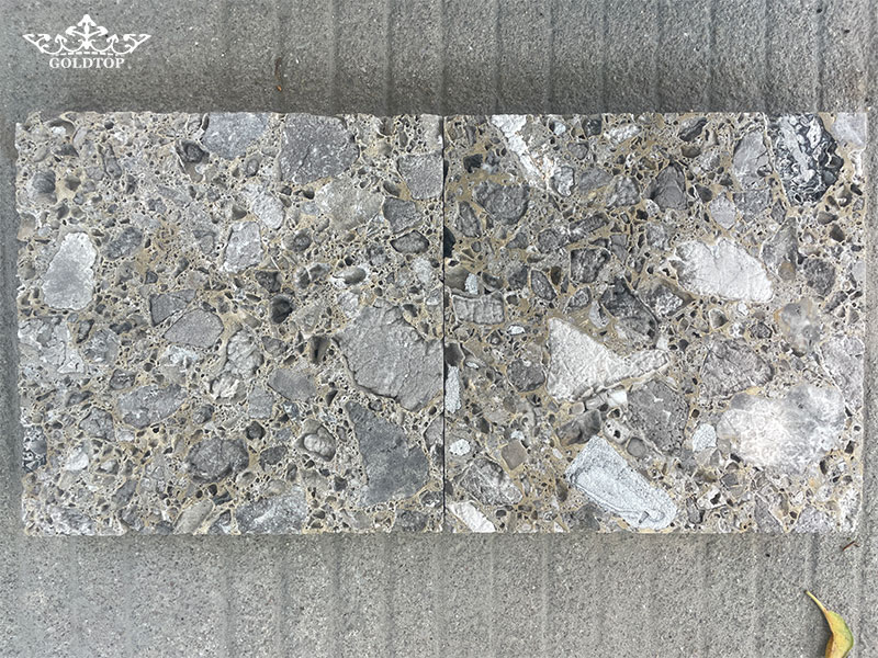 Water-Blasted Finish Ceppo Di Gre Limestone