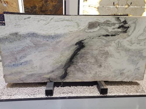 Brazil Blue Cristallo Sweet quartzite Slab