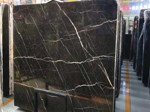 Brown Black Marble Slab