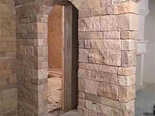 Brown Cultured Stone Veneer Siding Natural Stone