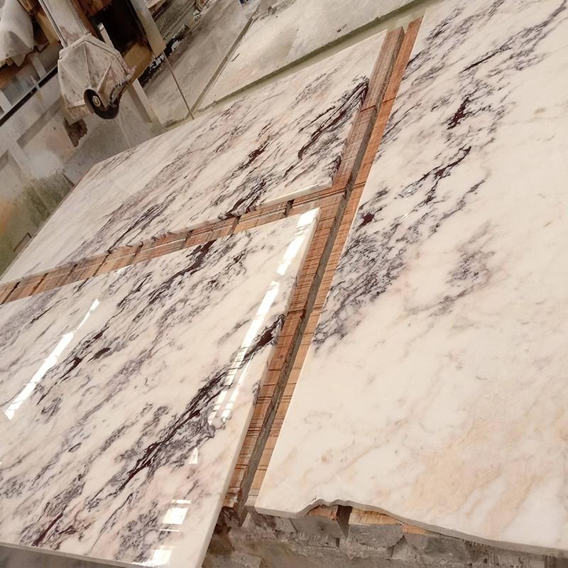 China Violet White Marble