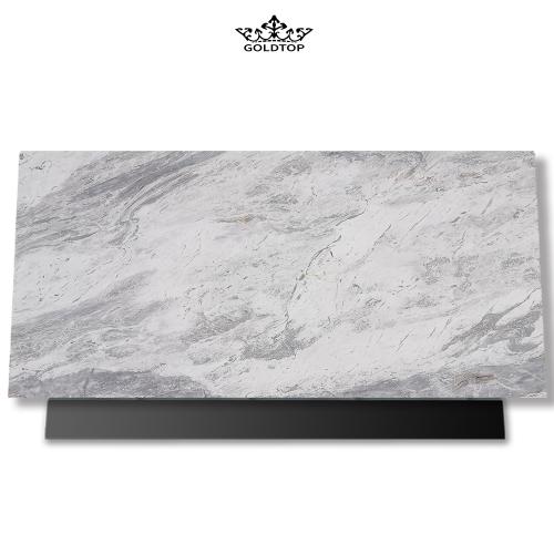 Grey marble slab