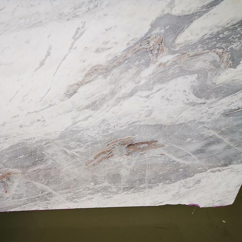 Grey marble slab