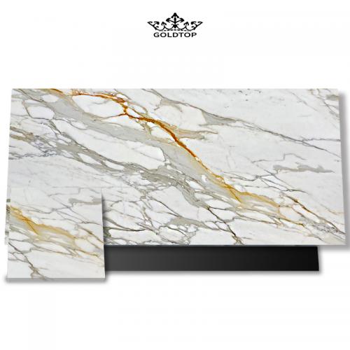 white marble tile