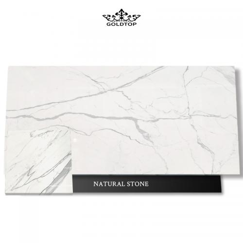 white marble slab