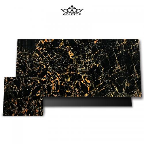 black marble tile