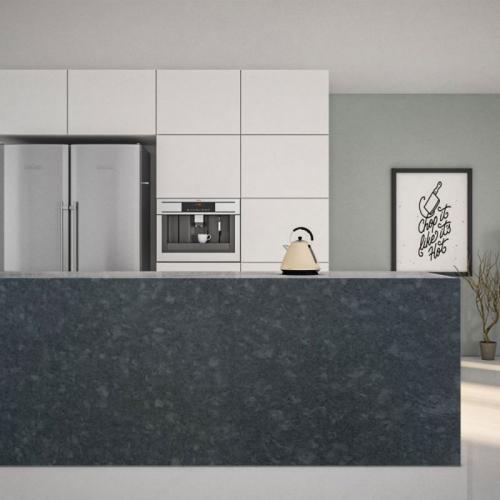 grey granite countertop