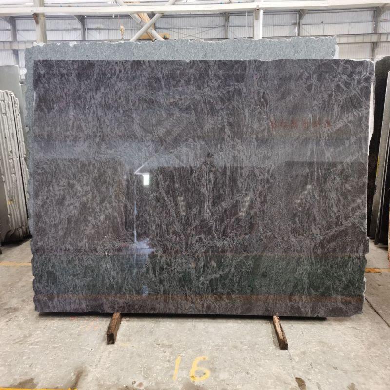 Black granite tile