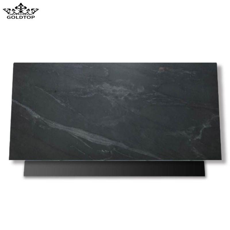 black granite countertop