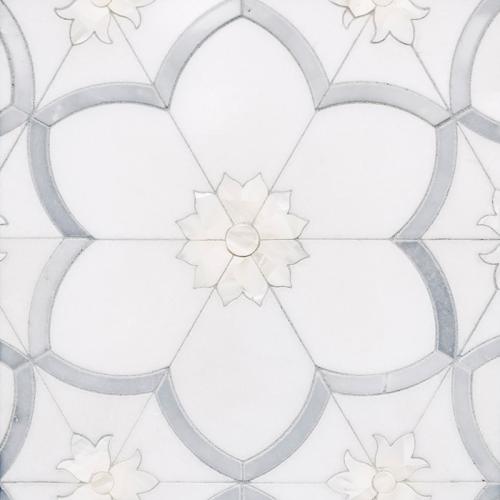 White Marble Mosaic