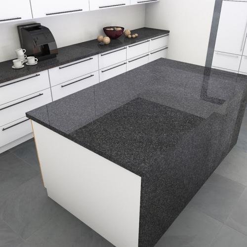 granite black galaxy