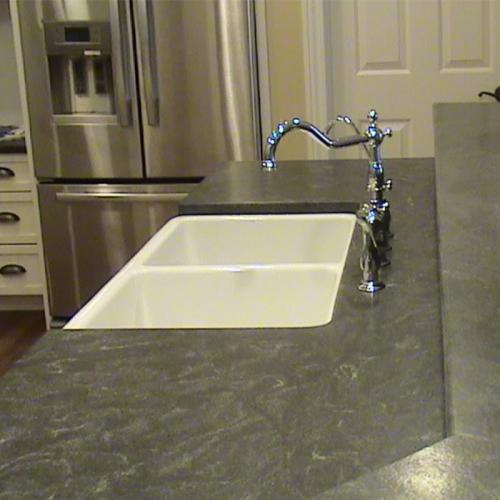 America Virginia Mist Black Granite