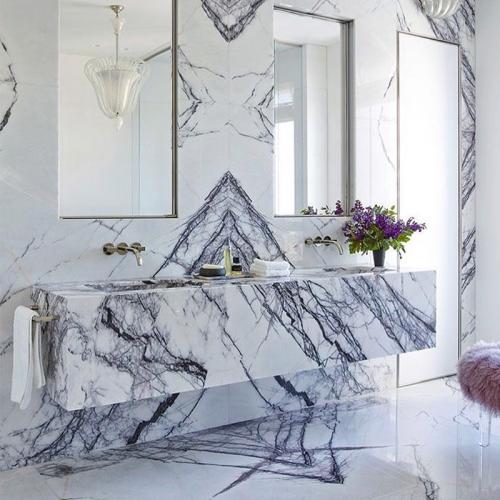 white and grey marble