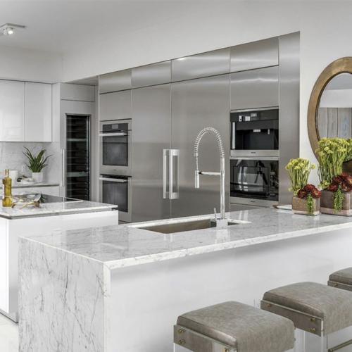 carrara white countertop