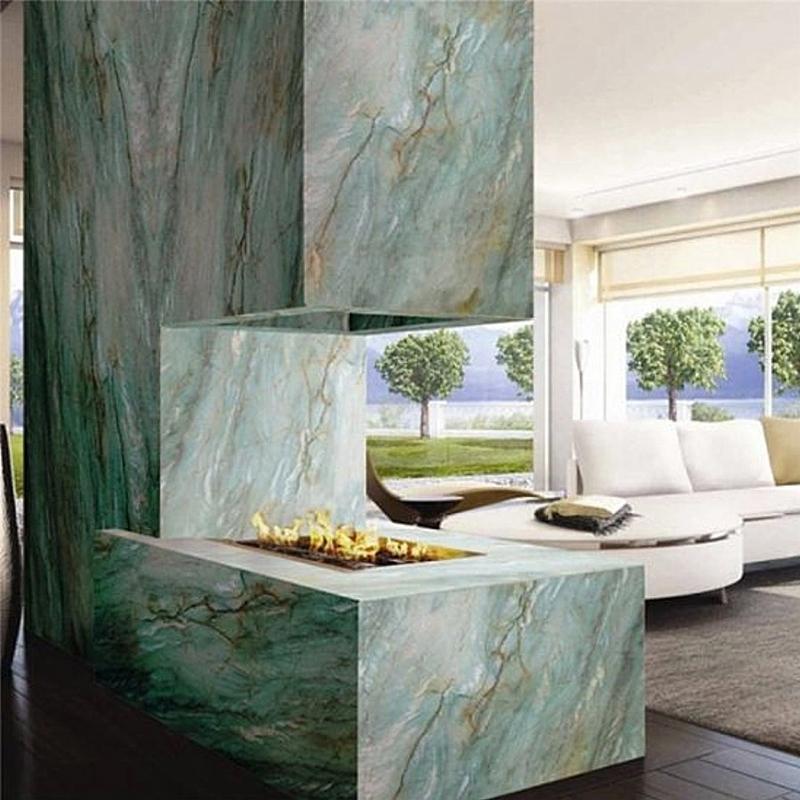 Natural Brasil Gaya Green Quartzite Countertops from China 