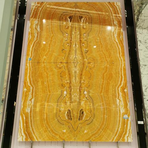 Orange Onyx Stone Marble Slab