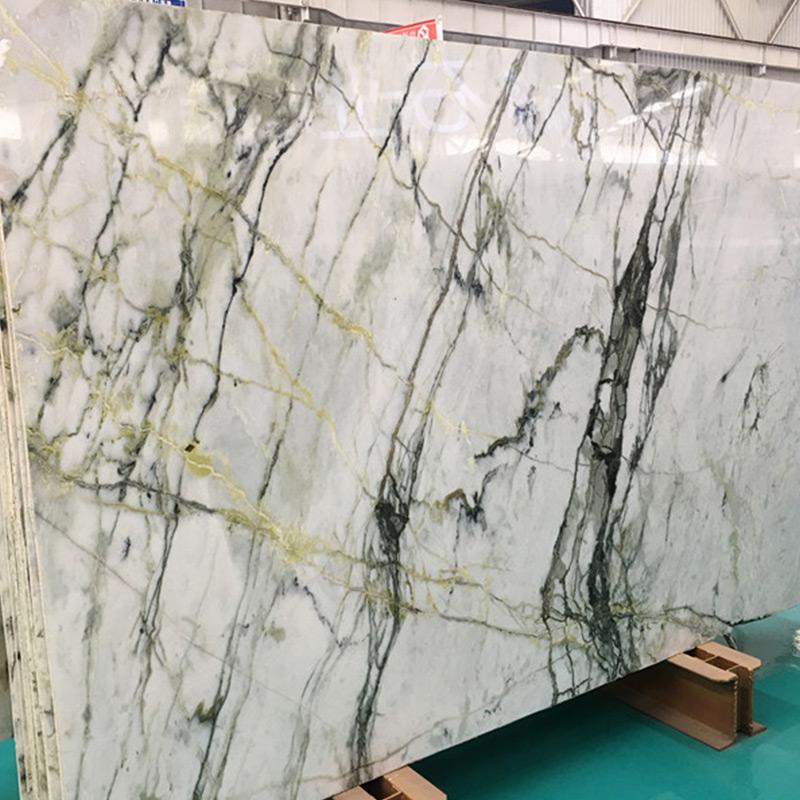 Clivia Marble with Green Texture
