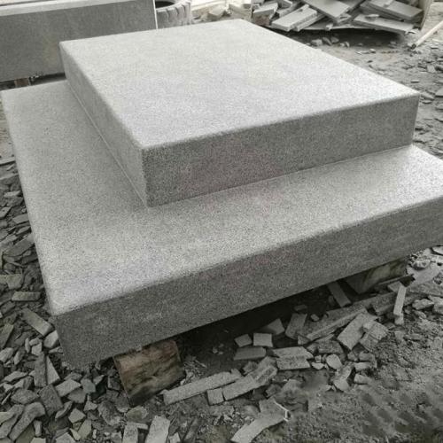 Sesame White Granite Stairs Design