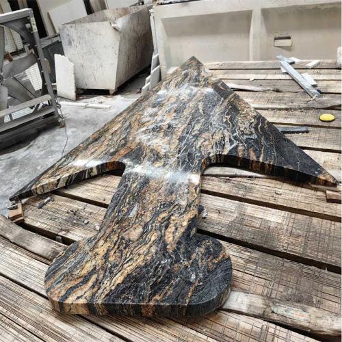 Cosmic Black Granite Marble arrow