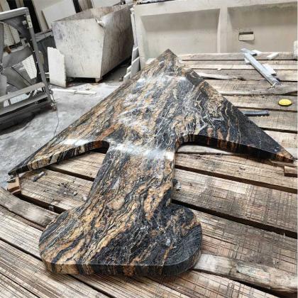 Cosmic Black Granite Marble arrow