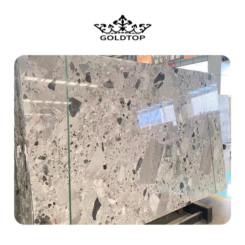 Pewter Fossil Grey Marble Wholesale