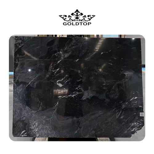 Hilton noble black gray marble