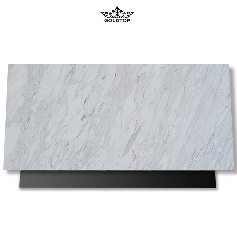 White volakas marble slab