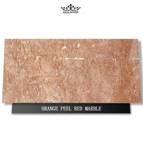 Orange Peel Red Marble