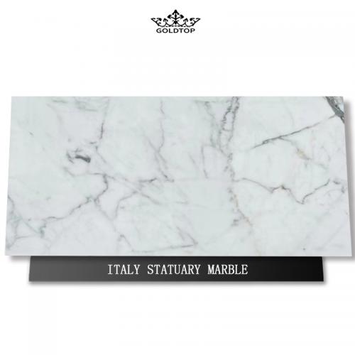 Italy Statuary White Marble Slabs