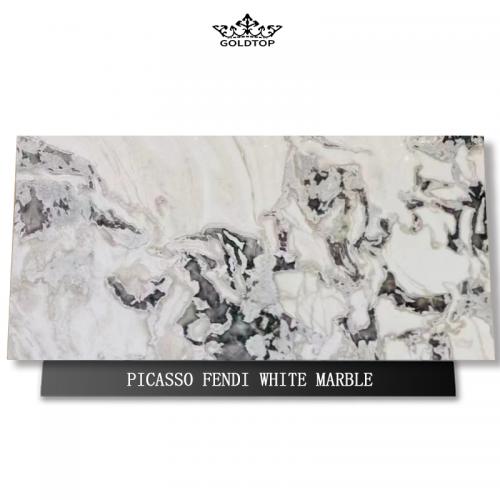 Bright Picasso Fendi White Marble