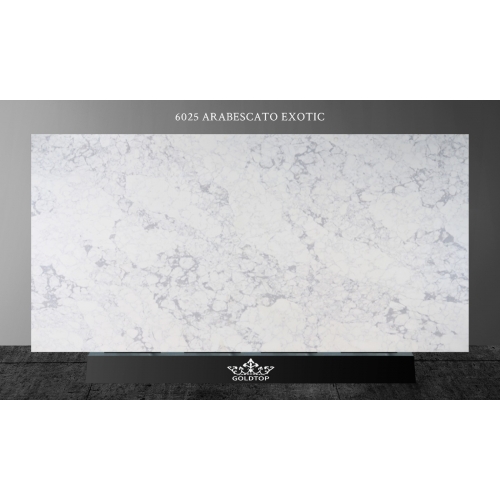 6025 Arabescato Exotic Concrete Quartz