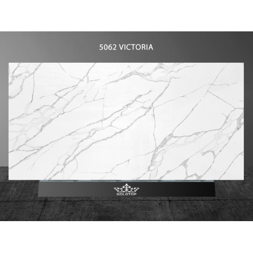 5062 Victoria White Calacatta Quartz