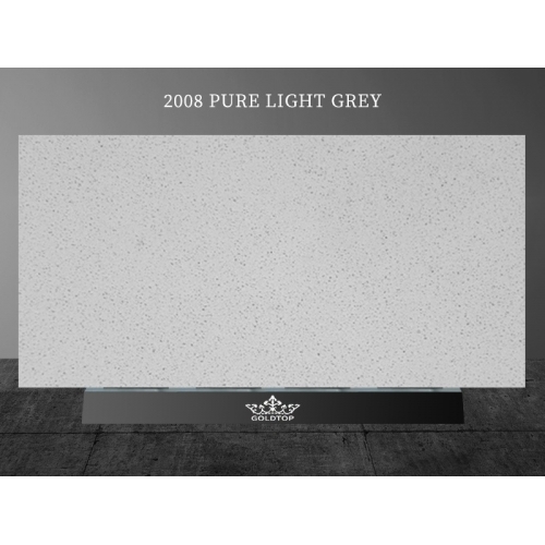 2008 Pure Light Grey Sparkling Quartz
