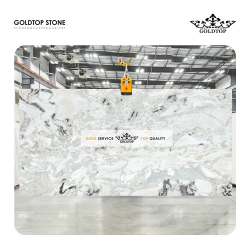 Fendi White Marble Slab