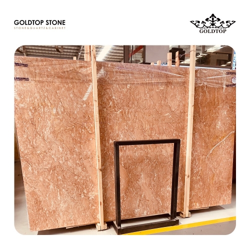 Orange Peel Red Marble