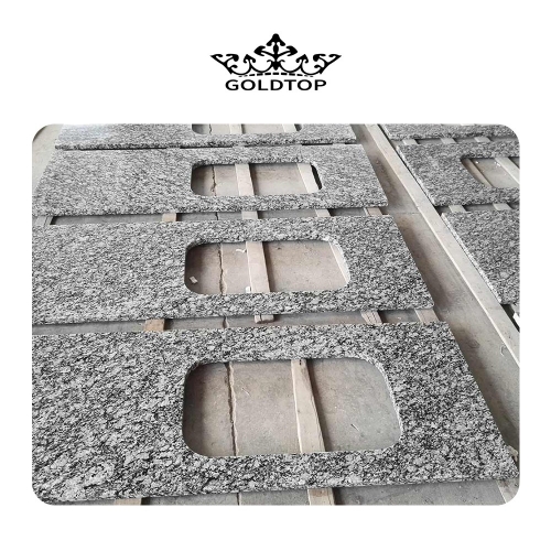 Spray White Granite