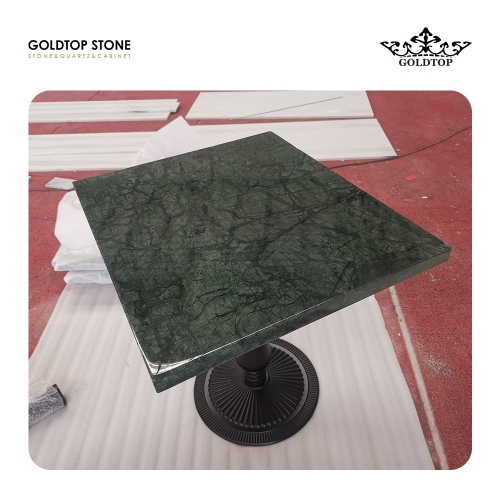 Verde Guatemala Marble Table