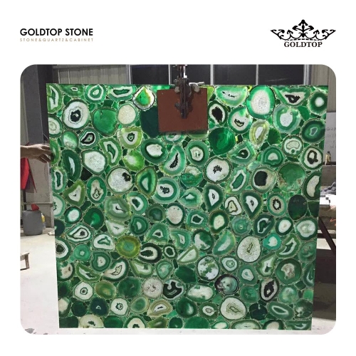 Agate Green Semi-precious Stone