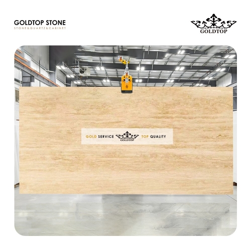 Iran Beige White Travertine
