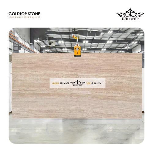 Iran Wood Grain Beige Travertine