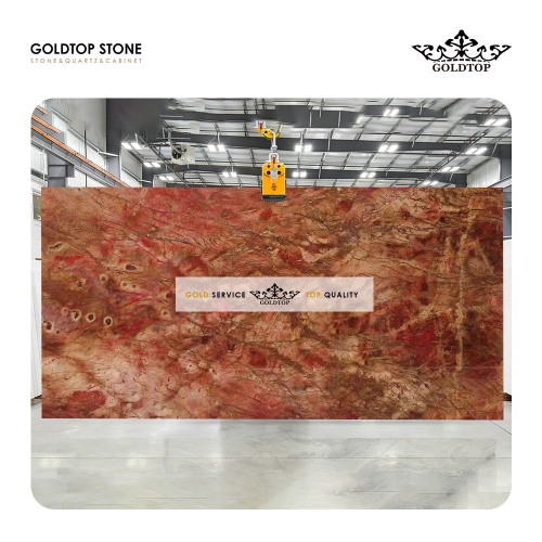 Ruby Red Marble