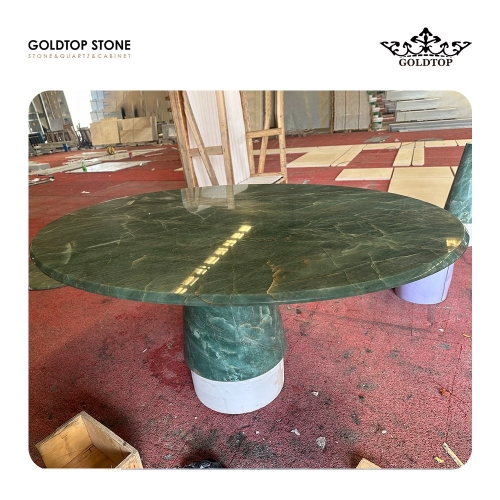 Emerald Green Quartzite Table