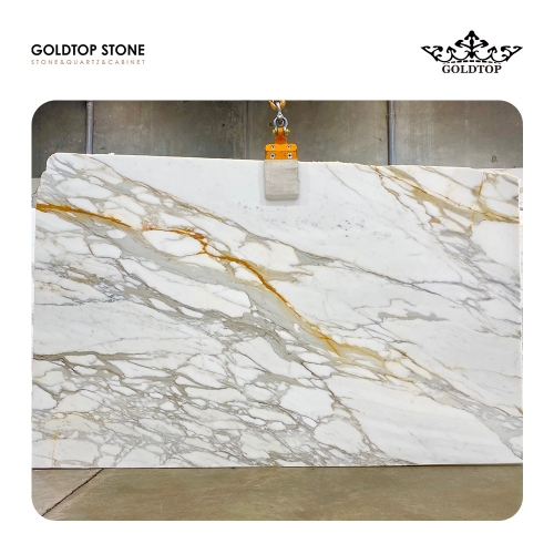 Calacatta Gold Marble Slab