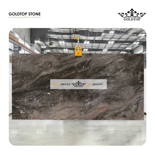 Venice brown Marble Slab
